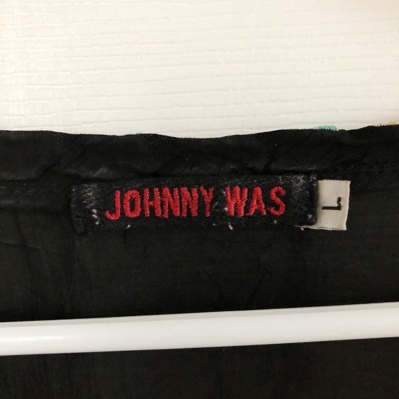 Rare Johnny Was Floral Embroidered Tunic Top - Picture 4 of 8